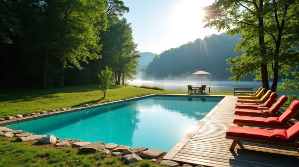 Découvrez des campings surprenants dans le Lot avec piscine